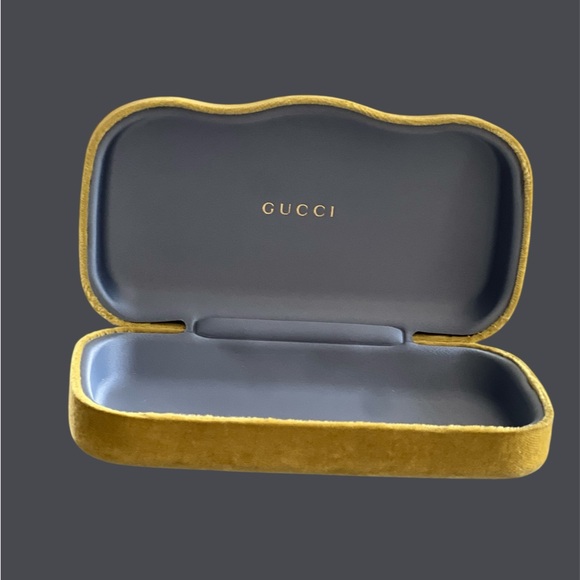 GUCCI Brown Gradient Turquoise-002 Butterfly Ladies Sunglasses | OS | Preowned - Picture 10 of 15